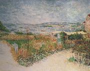 Vegetable Gardens at Montmartre (nn04), Vincent Van Gogh